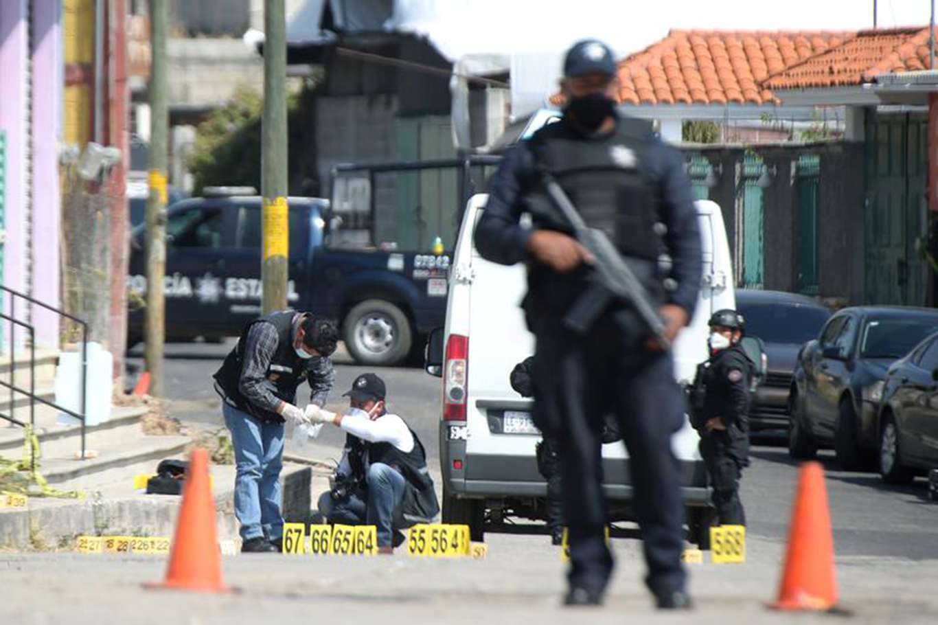 Meksika'da çatışma: 4'ü polis 12 kişi öldü